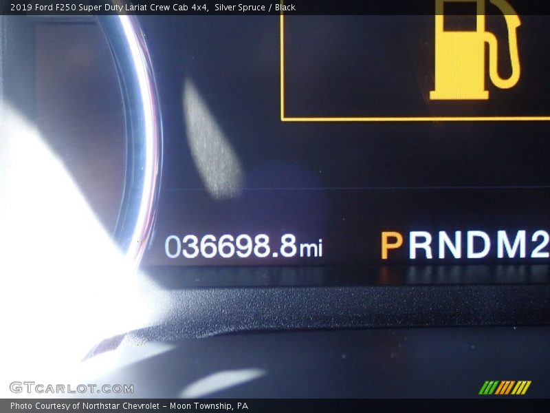 Silver Spruce / Black 2019 Ford F250 Super Duty Lariat Crew Cab 4x4