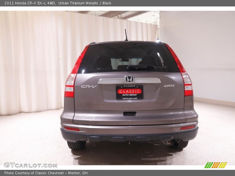Urban Titanium Metallic / Black 2011 Honda CR-V EX-L 4WD