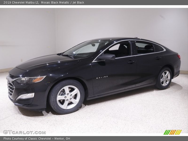 Mosaic Black Metallic / Jet Black 2019 Chevrolet Malibu LS