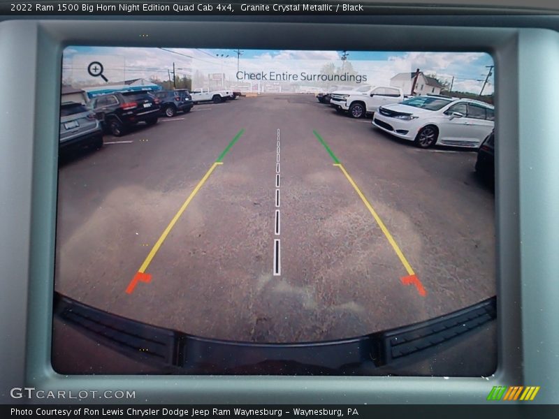 Granite Crystal Metallic / Black 2022 Ram 1500 Big Horn Night Edition Quad Cab 4x4