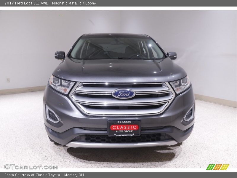 Magnetic Metallic / Ebony 2017 Ford Edge SEL AWD