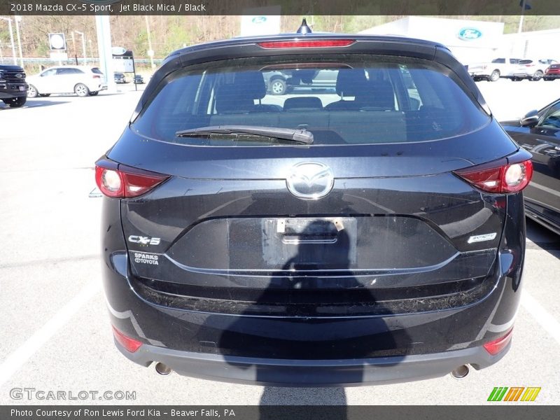 Jet Black Mica / Black 2018 Mazda CX-5 Sport