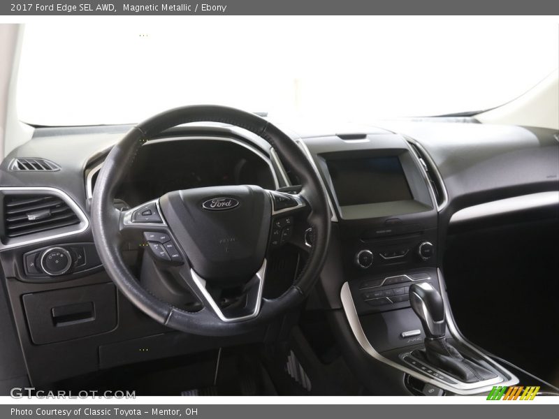 Magnetic Metallic / Ebony 2017 Ford Edge SEL AWD