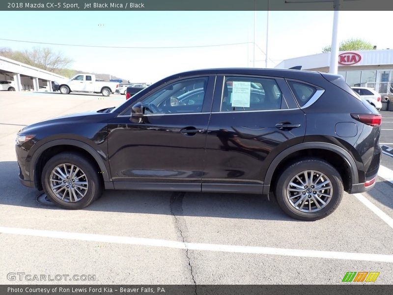 Jet Black Mica / Black 2018 Mazda CX-5 Sport