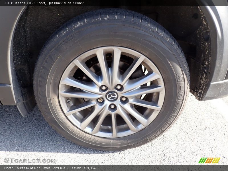 Jet Black Mica / Black 2018 Mazda CX-5 Sport