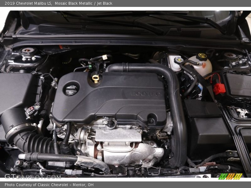 Mosaic Black Metallic / Jet Black 2019 Chevrolet Malibu LS