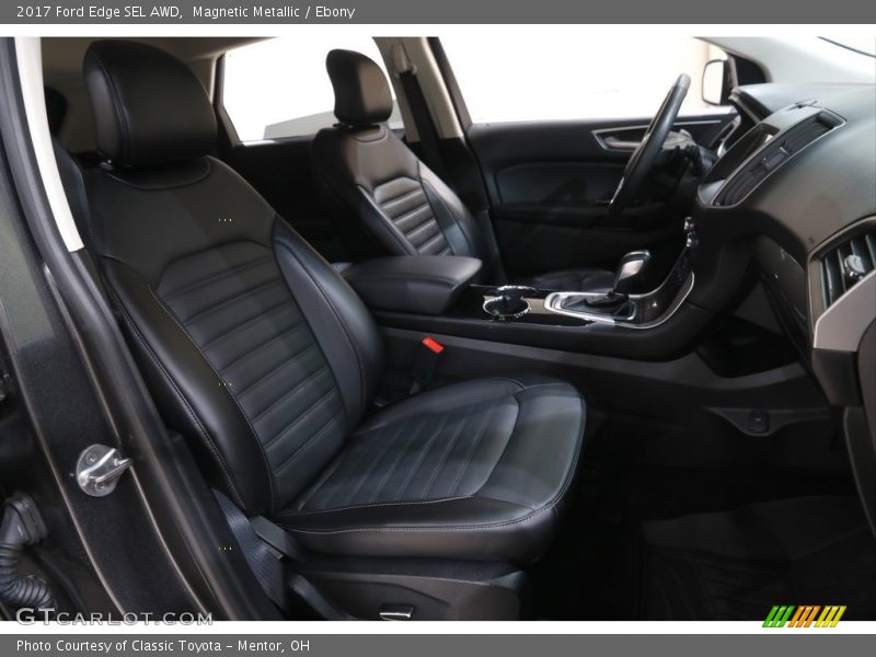 Magnetic Metallic / Ebony 2017 Ford Edge SEL AWD