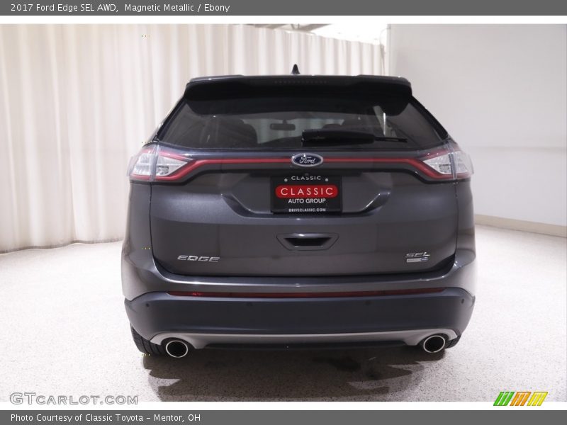 Magnetic Metallic / Ebony 2017 Ford Edge SEL AWD