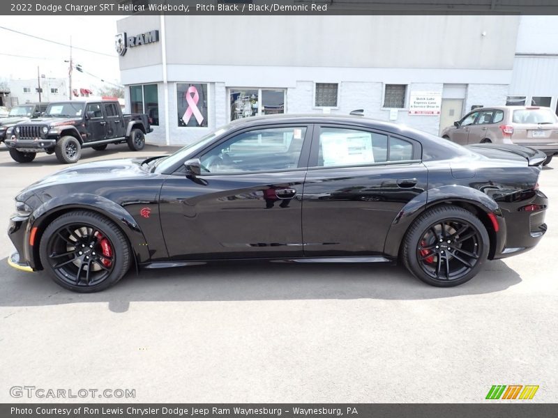 2022 Charger SRT Hellcat Widebody Pitch Black