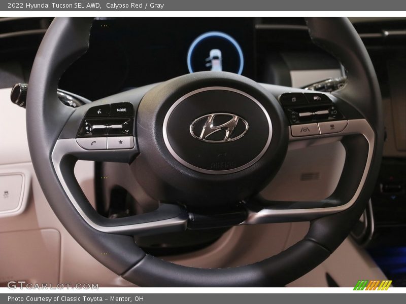 Calypso Red / Gray 2022 Hyundai Tucson SEL AWD