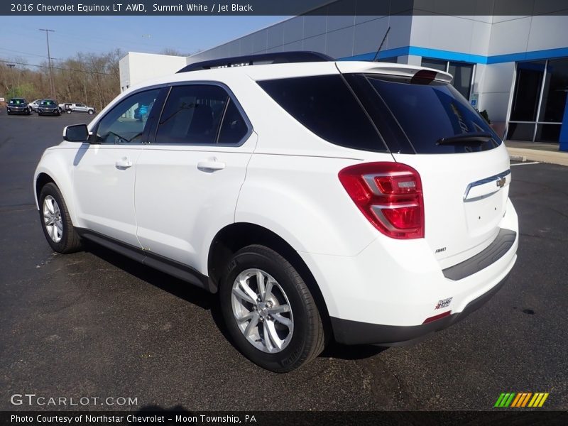 Summit White / Jet Black 2016 Chevrolet Equinox LT AWD