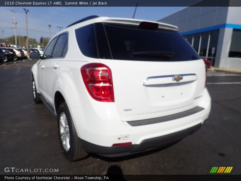 Summit White / Jet Black 2016 Chevrolet Equinox LT AWD