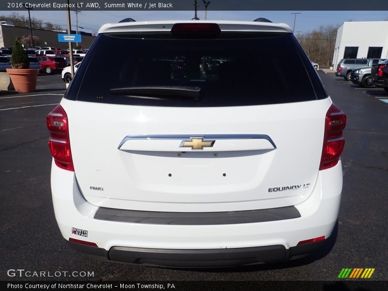 Summit White / Jet Black 2016 Chevrolet Equinox LT AWD