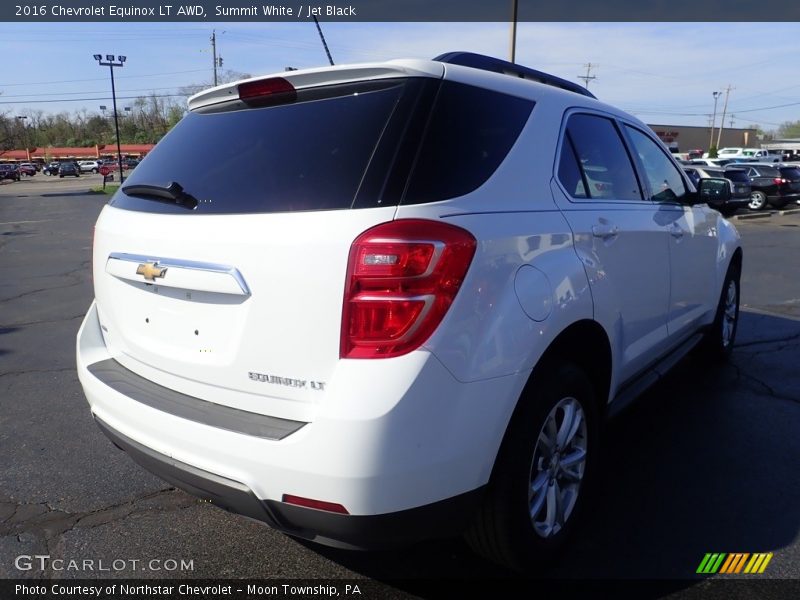Summit White / Jet Black 2016 Chevrolet Equinox LT AWD