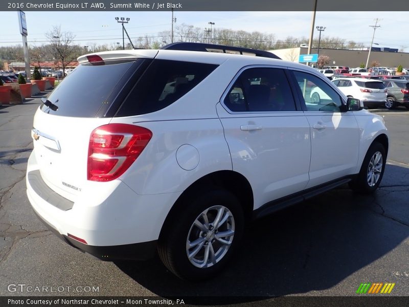Summit White / Jet Black 2016 Chevrolet Equinox LT AWD