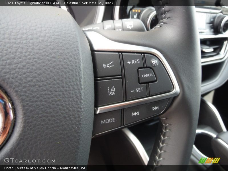  2021 Highlander XLE AWD Steering Wheel