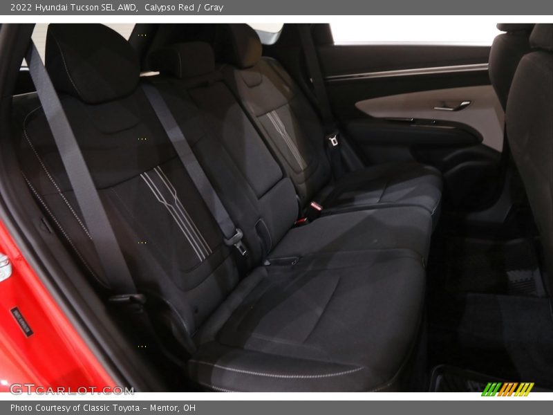 Calypso Red / Gray 2022 Hyundai Tucson SEL AWD