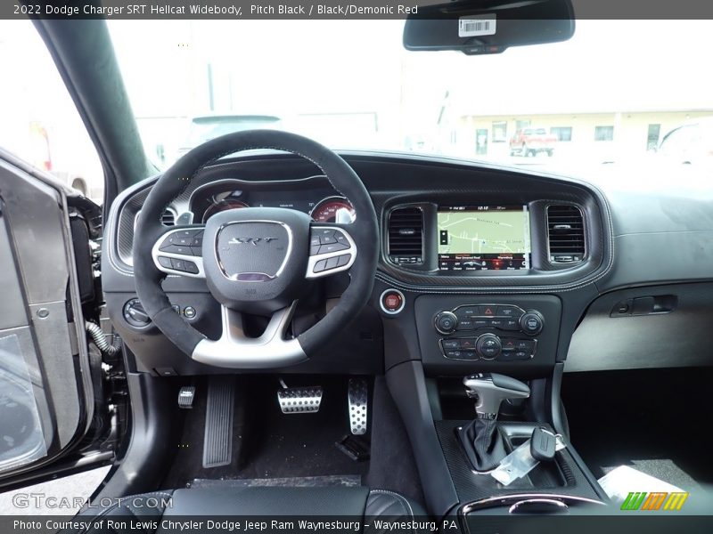 Dashboard of 2022 Charger SRT Hellcat Widebody