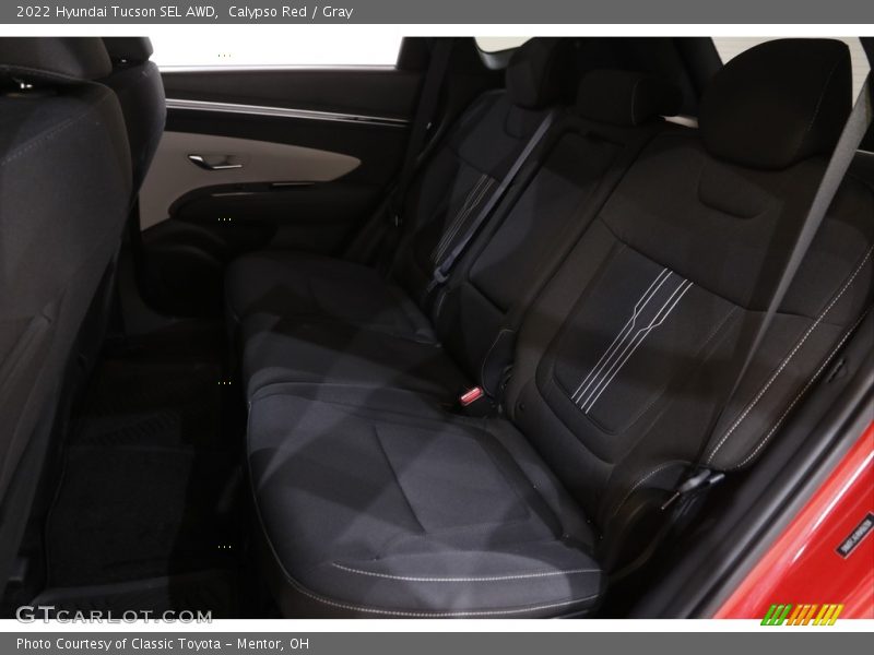 Calypso Red / Gray 2022 Hyundai Tucson SEL AWD