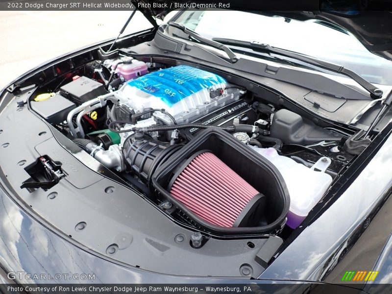  2022 Charger SRT Hellcat Widebody Engine - 6.2 Liter Supercharged HEMI OHV 16-Valve VVT V8