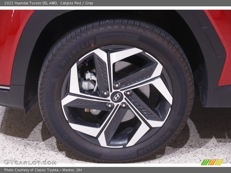 Calypso Red / Gray 2022 Hyundai Tucson SEL AWD