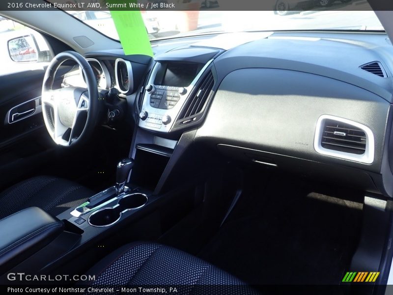 Summit White / Jet Black 2016 Chevrolet Equinox LT AWD