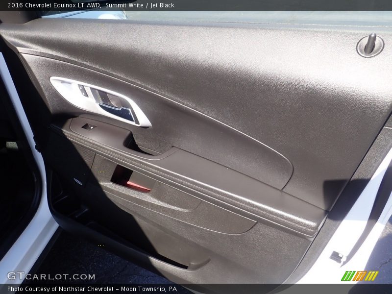 Summit White / Jet Black 2016 Chevrolet Equinox LT AWD