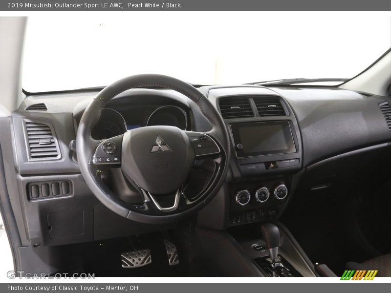 Pearl White / Black 2019 Mitsubishi Outlander Sport LE AWC