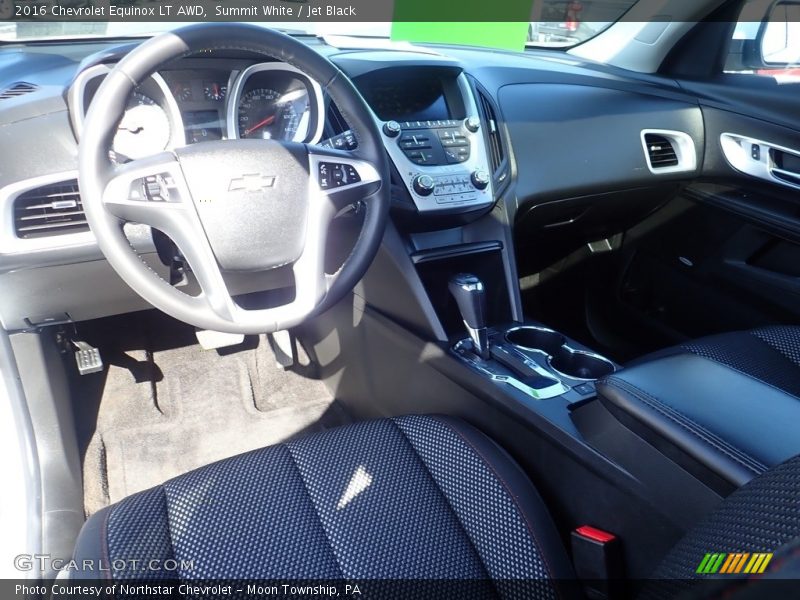 Summit White / Jet Black 2016 Chevrolet Equinox LT AWD