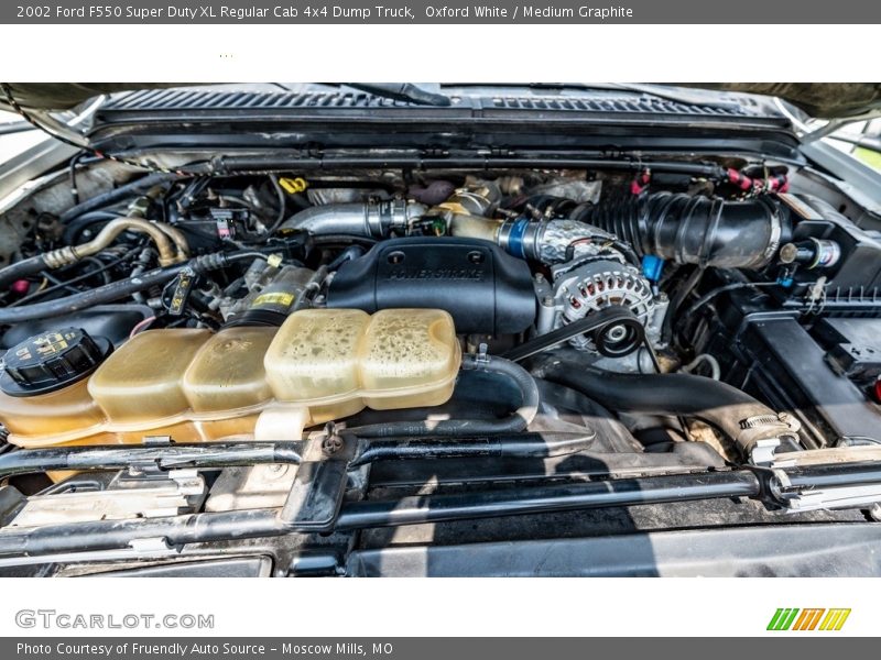  2002 F550 Super Duty XL Regular Cab 4x4 Dump Truck Engine - 7.3 Liter OHV 16-Valve Turbo-Diesel V8