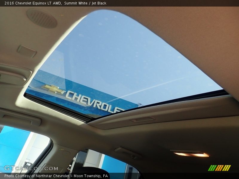 Summit White / Jet Black 2016 Chevrolet Equinox LT AWD