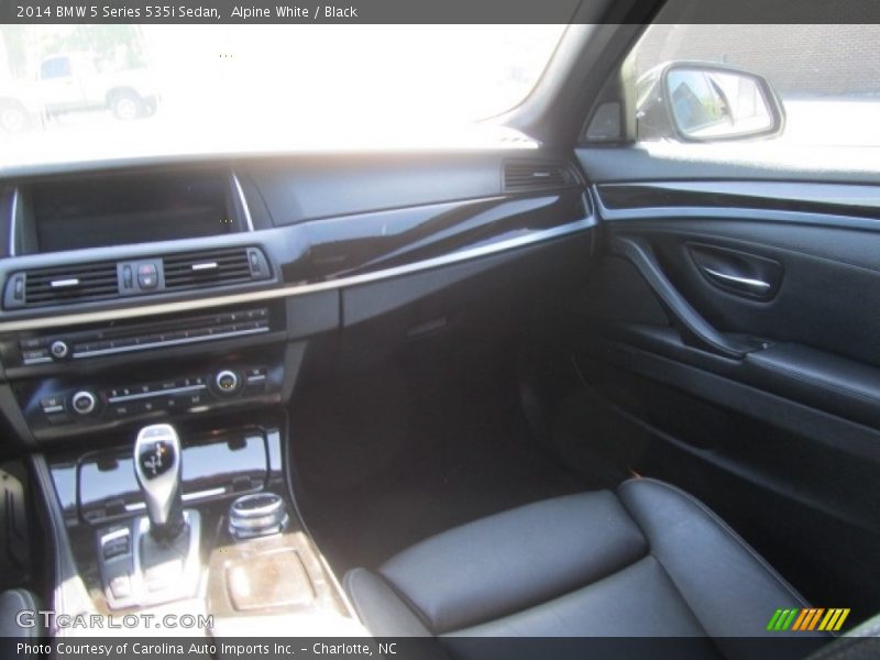Alpine White / Black 2014 BMW 5 Series 535i Sedan