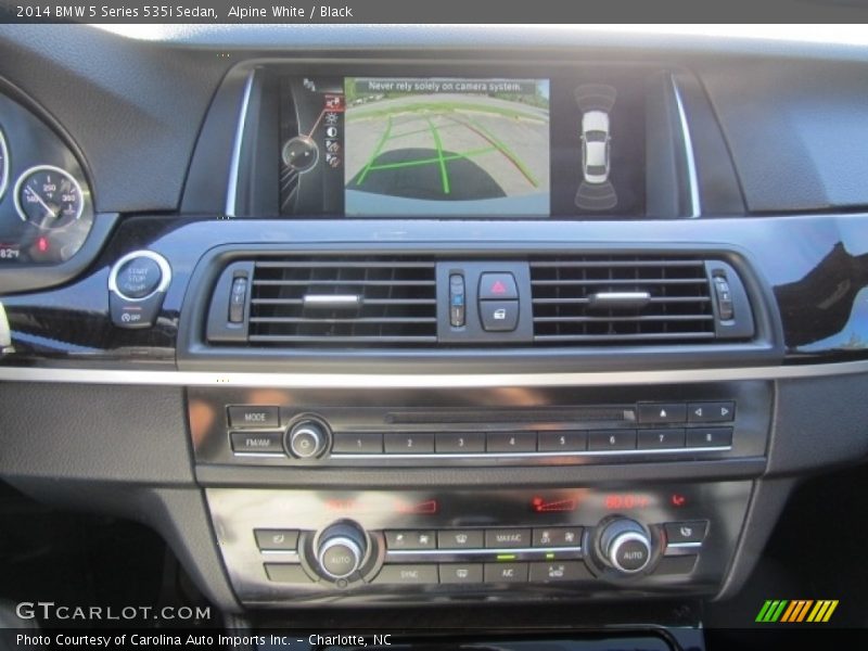 Alpine White / Black 2014 BMW 5 Series 535i Sedan