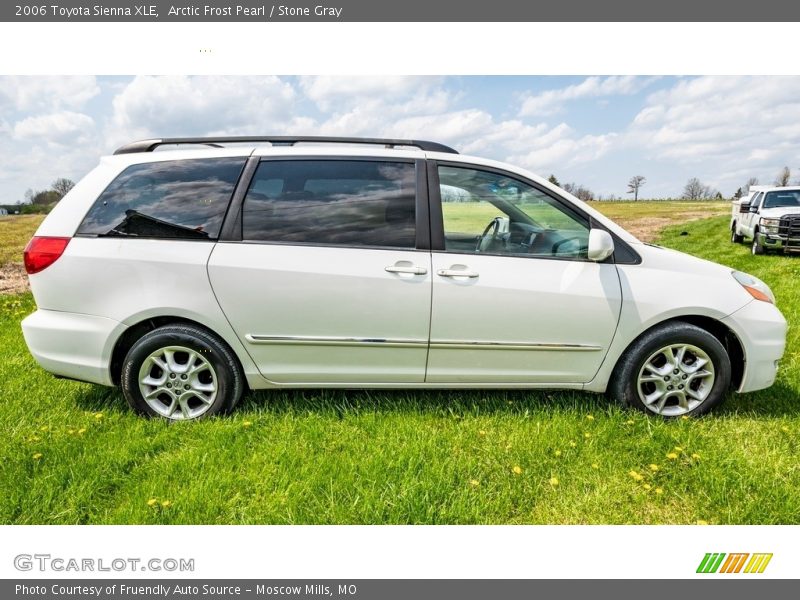 Arctic Frost Pearl / Stone Gray 2006 Toyota Sienna XLE