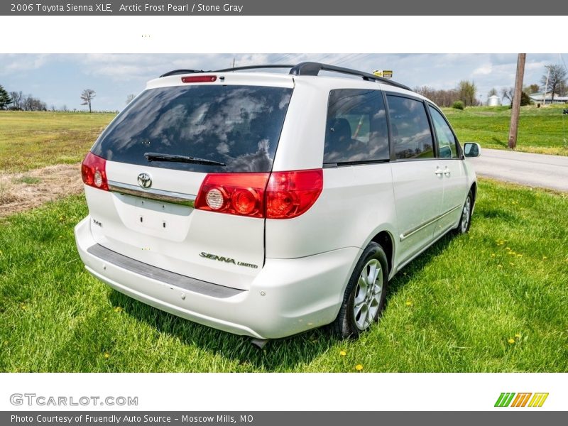 Arctic Frost Pearl / Stone Gray 2006 Toyota Sienna XLE