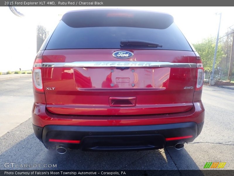 Ruby Red / Charcoal Black 2015 Ford Explorer XLT 4WD