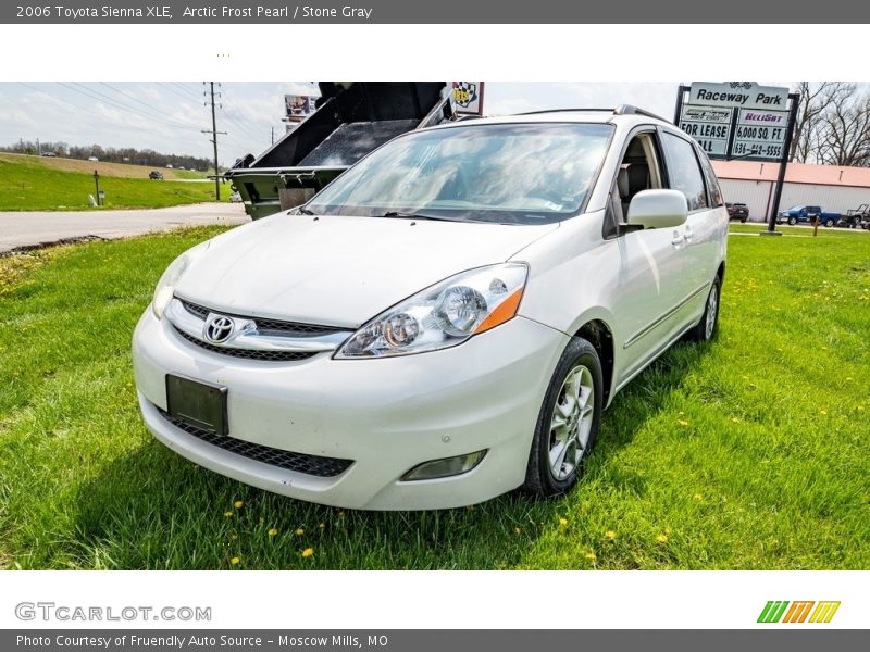 Arctic Frost Pearl / Stone Gray 2006 Toyota Sienna XLE