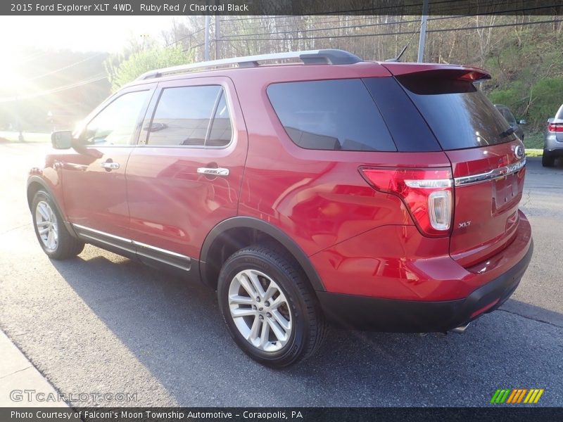 Ruby Red / Charcoal Black 2015 Ford Explorer XLT 4WD