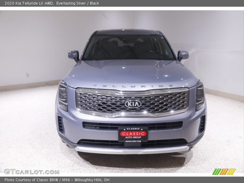 Everlasting Silver / Black 2020 Kia Telluride LX AWD