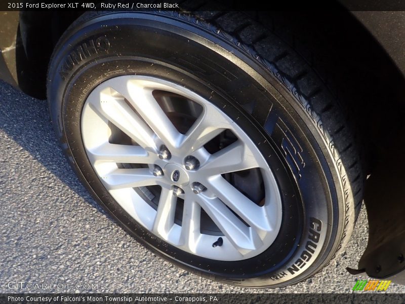 Ruby Red / Charcoal Black 2015 Ford Explorer XLT 4WD