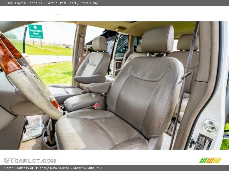 Arctic Frost Pearl / Stone Gray 2006 Toyota Sienna XLE