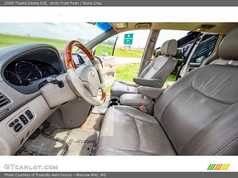 Arctic Frost Pearl / Stone Gray 2006 Toyota Sienna XLE