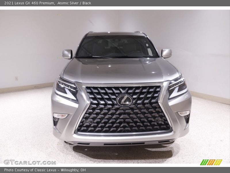 Atomic Silver / Black 2021 Lexus GX 460 Premium