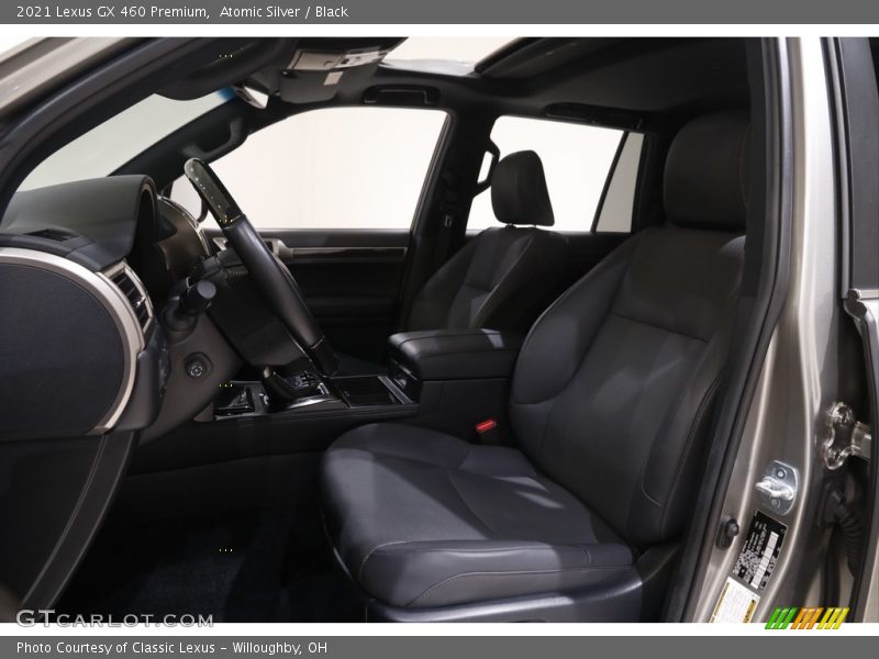 Front Seat of 2021 GX 460 Premium