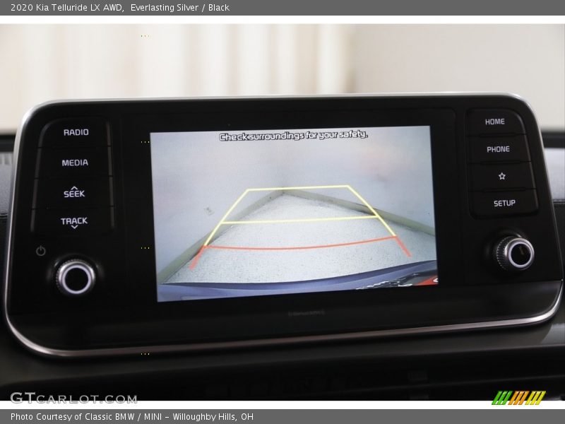 Everlasting Silver / Black 2020 Kia Telluride LX AWD