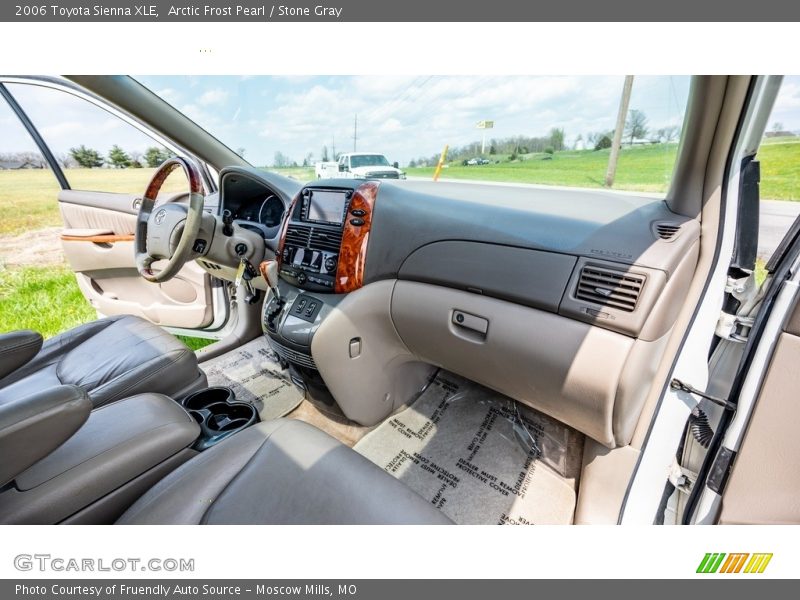 Arctic Frost Pearl / Stone Gray 2006 Toyota Sienna XLE