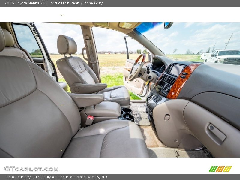 Arctic Frost Pearl / Stone Gray 2006 Toyota Sienna XLE