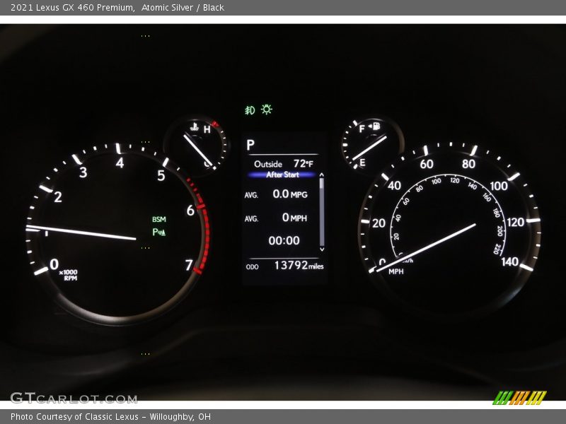  2021 GX 460 Premium 460 Premium Gauges