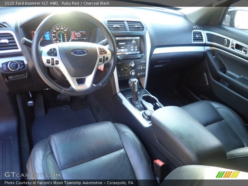 Ruby Red / Charcoal Black 2015 Ford Explorer XLT 4WD