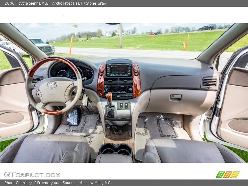 Arctic Frost Pearl / Stone Gray 2006 Toyota Sienna XLE